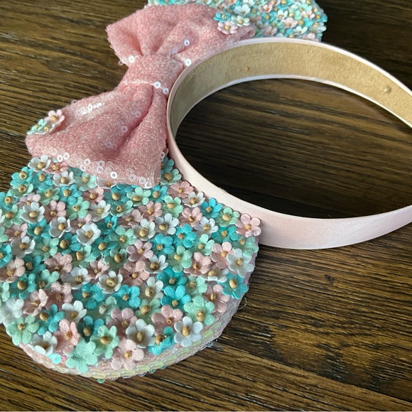 Floral Minnie Ears Custom Made - Picture 4 of 10